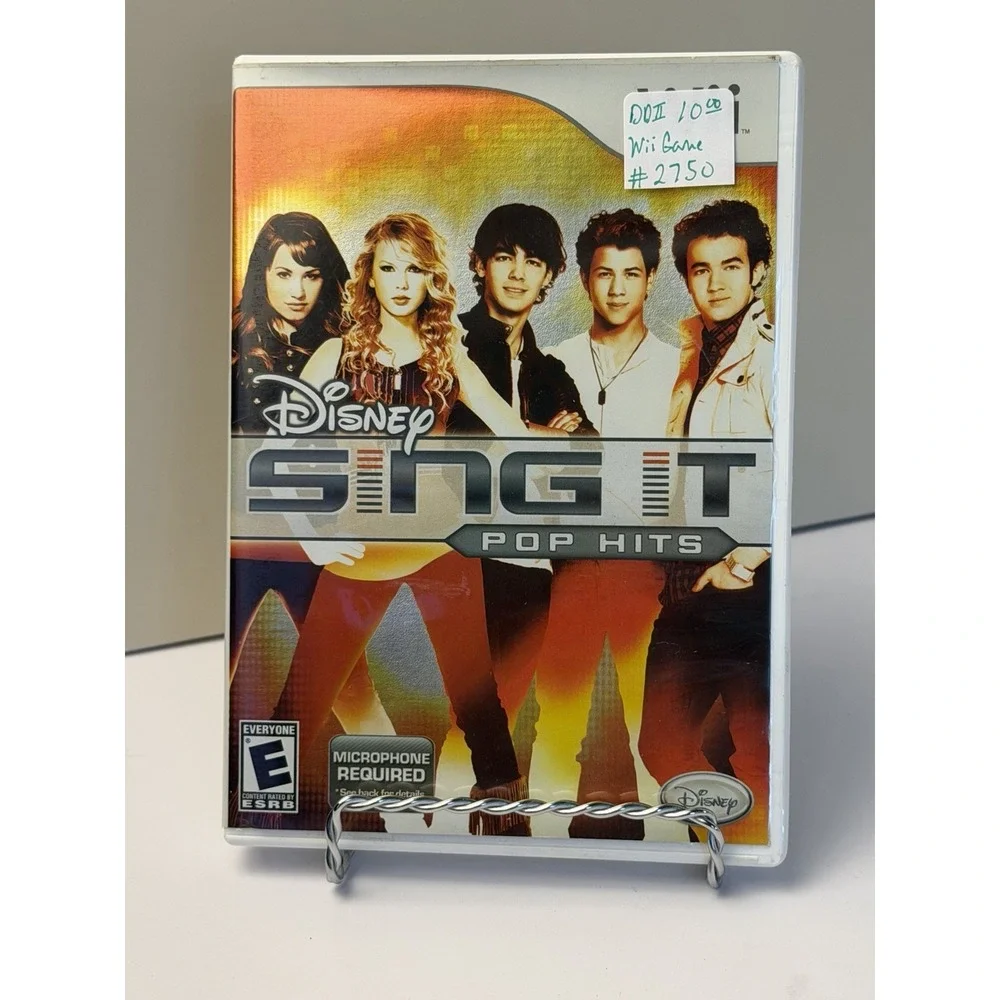 Disney Sing It: Pop Hits (Nintendo Wii, 2009) - Complete